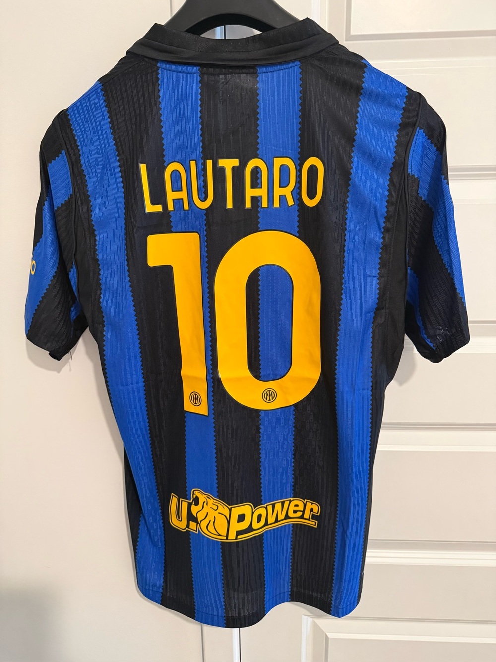 NWT 2026 Inter Milan Home Lautaro Player Version Men’s Soccer Jersey XXL